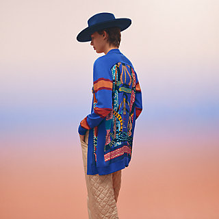 【おしゃれ】HERMES Cerchietto Gilda “Fantaisie d’Etriers” Fantaisie d'Etriers scarf 90 | Hermès Australia