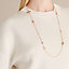 Farandole long necklace&nbsp;80, View: Worn, worn, view 2 of 4
