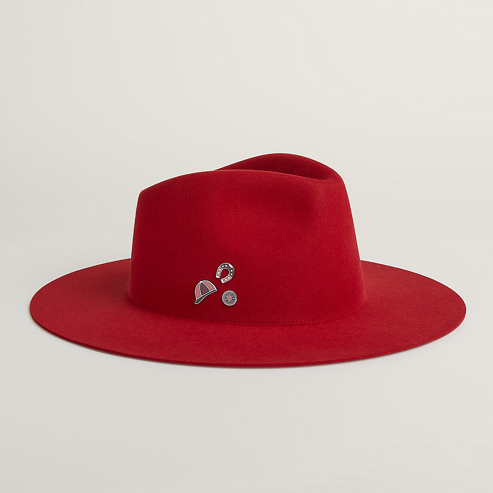 Faubourg Jump hat - Red | Hermès Denmark