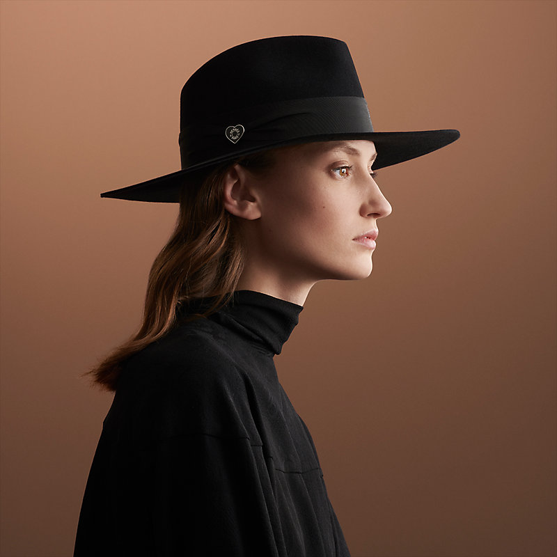 hermes felt hat