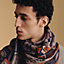 Faubourg of Dreams scarf 100, View: Worn, worn, view 1 of 3