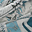 Faubourg of Dreams scarf 100, View: Detail, detail, view 3 of 3
