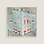 Faubourg Party handkerchief, View: front, front, view 1 of 2