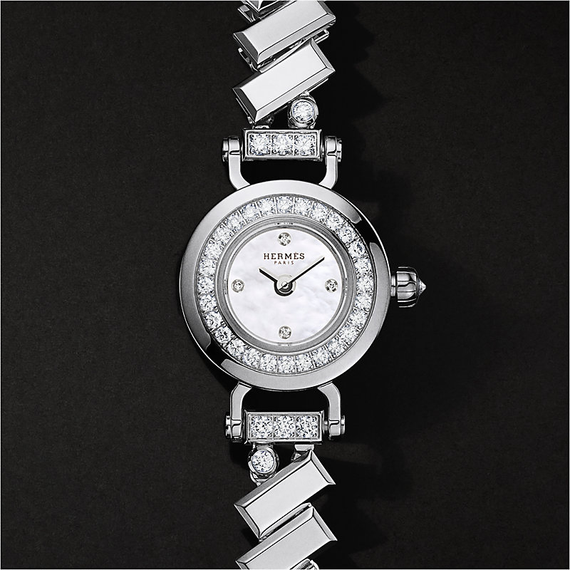Faubourg Polka watch, Mini model, 15 mm | Hermès USA