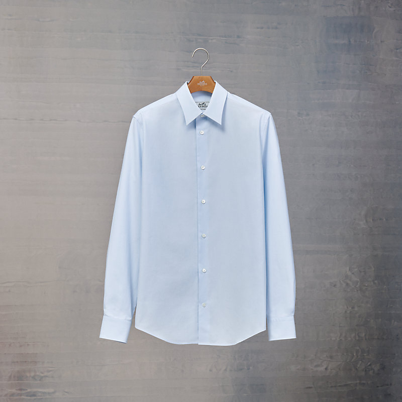 "Faux unis" fitted shirt