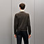 Felpa collo rotondo patch C.D.S, Vista: Immagine prodotto indossato, worn, vista 3 su 4
