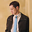 Fer H Cheval tie, View: Worn, worn, view 2 of 2