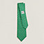 Fer H Cheval tie, View: Folded, folded, view 1 of 2