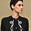 "Ferronnerie" long-sleeve cardigan, View: Worn, worn, view 4 of 5
