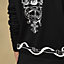 "Ferronnerie" long-sleeve cardigan, View: Worn, worn, view 5 of 5