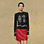 "Ferronnerie" long-sleeve sweater, View: Worn, worn, view 2 of 5