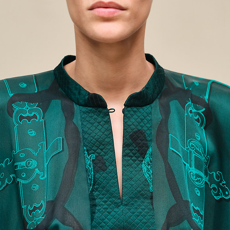 "Ferronnerie Remix" blouse
