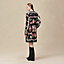 "Ferronnerie Remix" knotted collar dress, View: Worn, worn, view 2 of 6