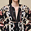 "Ferronnerie Remix" knotted collar dress, View: Worn, worn, view 5 of 6
