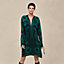 "Ferronnerie Remix" knotted collar dress, View: Worn, worn, view 3 of 6