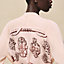 "Ferronnerie Remix" long-sleeve twillaine cardigan, View: Worn, worn, view 6 of 6