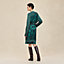 "Ferronnerie Remix" long-sleeve twillaine cardigan, View: Worn, worn, view 3 of 6