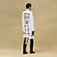 "Ferronnerie Remix" long-sleeve twillaine cardigan, View: Worn, worn, view 2 of 6