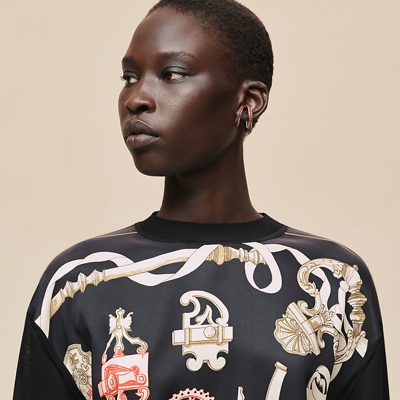 【Ronherman】希少品　Shell Jacquard FlareDress Ferronnerie Remix