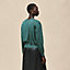 "Ferronnerie Remix" long-sleeve twillaine sweater, View: Worn, worn, view 3 of 5