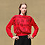"Ferronnerie Remix" long-sleeve twillaine sweater, View: Worn, worn, view 2 of 5