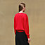"Ferronnerie Remix" long-sleeve twillaine sweater, View: Worn, worn, view 3 of 5
