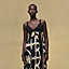 "Ferronnerie Remix" mixed materials beach dress, View: Worn, worn, view 4 of 6