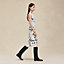 "Ferronnerie Remix" ruffled sleeveless dress, View: Worn, worn, view 3 of 8