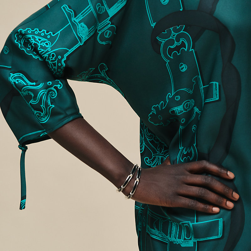 "Ferronnerie Remix" shirt dress