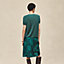 "Ferronnerie Remix" short-sleeve twillaine sweater, View: Worn, worn, view 3 of 5