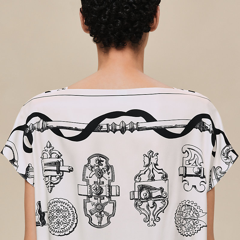 "Ferronnerie Remix" tunic
