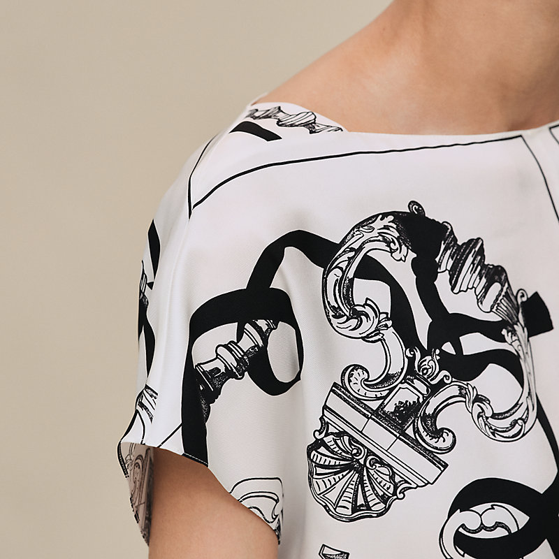 "Ferronnerie Remix" tunic