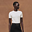 "Ferronnerie" short-sleeve sweater, View: Worn, worn, view 2 of 5
