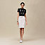 "Ferronnerie" short-sleeve sweater, View: Worn, worn, view 1 of 4