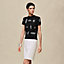 "Ferronnerie" short-sleeve sweater, View: Worn, worn, view 2 of 4