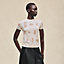 "Ferronnerie" short-sleeve sweater, View: Worn, worn, view 3 of 6