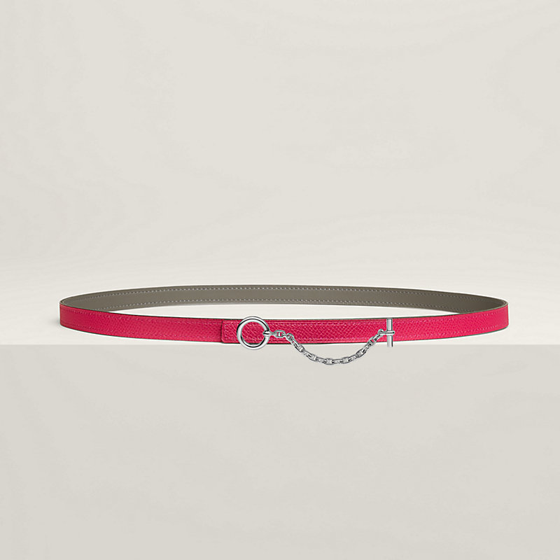 Fibbia da cintura Carrousel & Pelle reversibile per cintura 13 mm