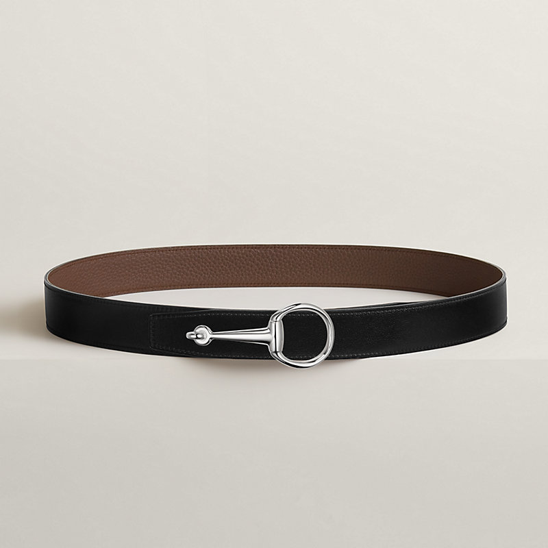 Fibbia da cintura Casaque & Pelle reversibile per cintura 32 mm
