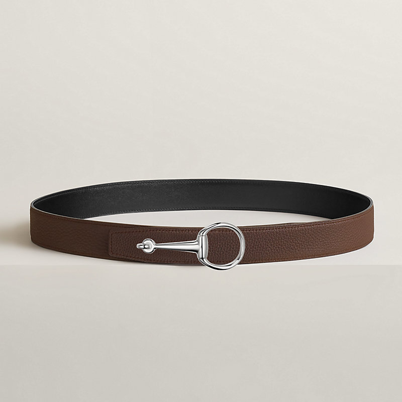 Fibbia da cintura Casaque & Pelle reversibile per cintura 32 mm