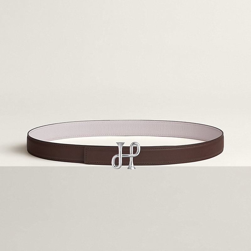 Fibbia da cintura Cor Baroque & Pelle reversibile per cintura 24 mm