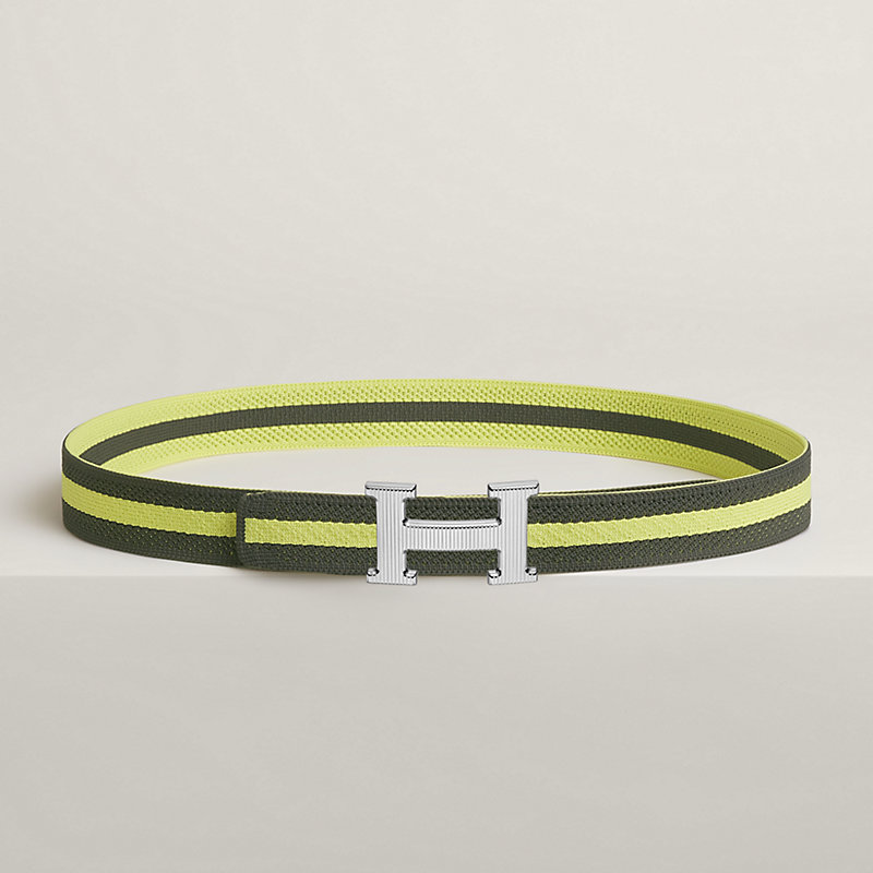 Fibbia da cintura H Striée & Fascia per cintura Team 32 mm