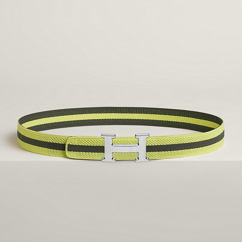 Fibbia da cintura H Striée & Fascia per cintura Team 32 mm