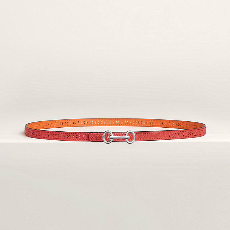 Fibbia da cintura Héritage & Pelle reversibile per cintura 13 mm