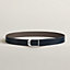 Fibbia da cintura Jockey & Pelle reversibile per cintura 32 mm, Vista: , vista 1 su 3