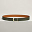 Fibbia da cintura Jockey & Pelle reversibile per cintura 32 mm, Vista: , vista 1 su 3