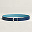 Fibbia da cintura Jockey & Pelle reversibile per cintura 32 mm, Vista: , vista 2 su 3