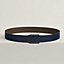 Vista: , Fibbia da cintura Jockey & Pelle reversibile per cintura 38 mm