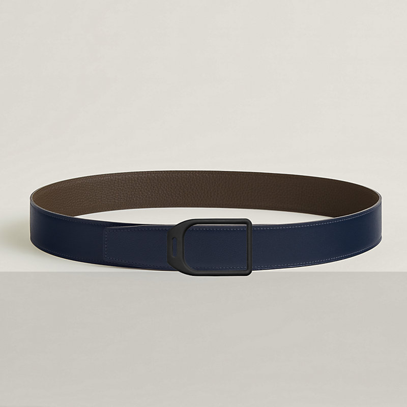 Fibbia da cintura Jockey & Pelle reversibile per cintura 38 mm