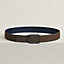 Vista: , Fibbia da cintura Jockey & Pelle reversibile per cintura 38 mm