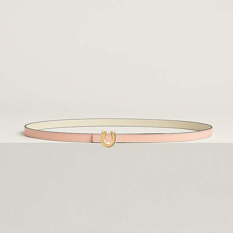 Fibbia da cintura Lucky Jockette & Pelle reversibile per cintura 13 mm